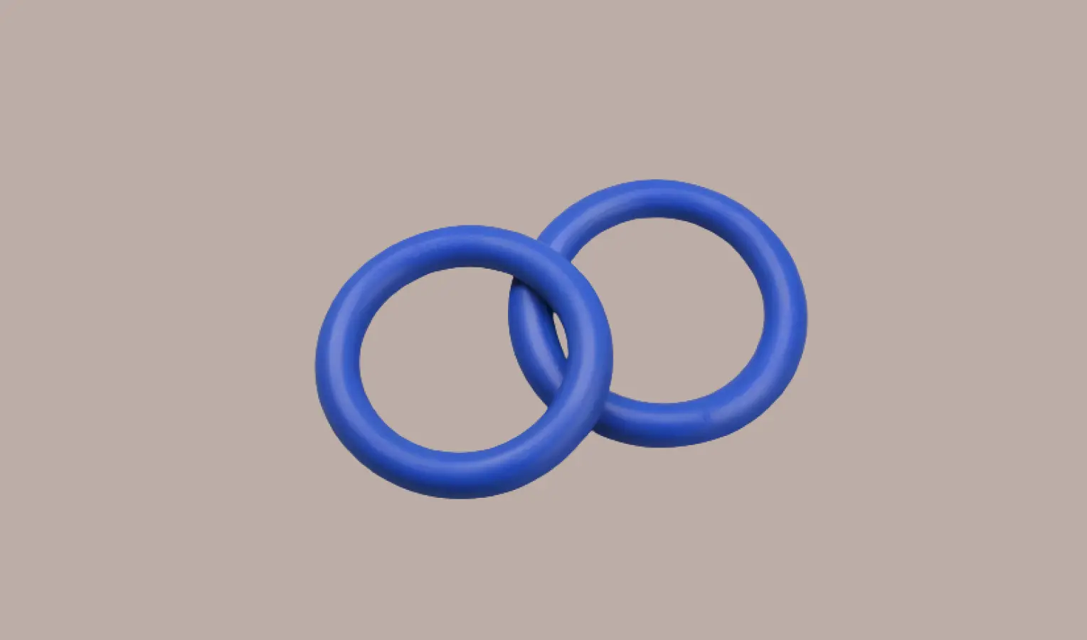 Blue Color Rubber O-Rings