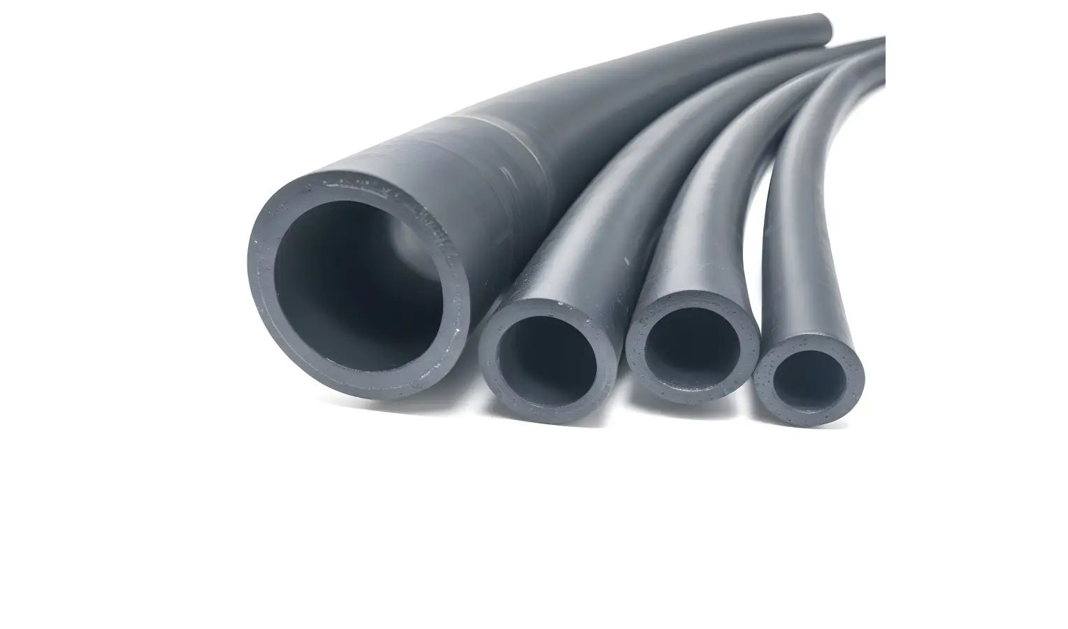 Gray Color Rubber Pipes