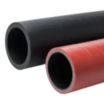 One Black and Once Red Color Rubber Hose