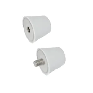 silicone rubber mounts providing heat-resistant and durable support