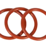 Butyl rubber o-rings for vacuum and gas sealing applications