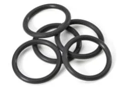 Natural rubber o-rings for water service and general sealing