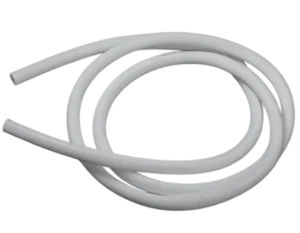 white silicone dairy tubing for hygienic liquid transfer