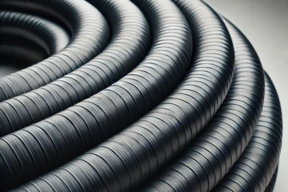 Flexible rubber air hose used for pneumatic applications