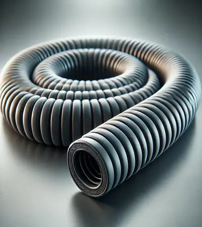 Meaning and purpose of rubber air hoses in various applications.