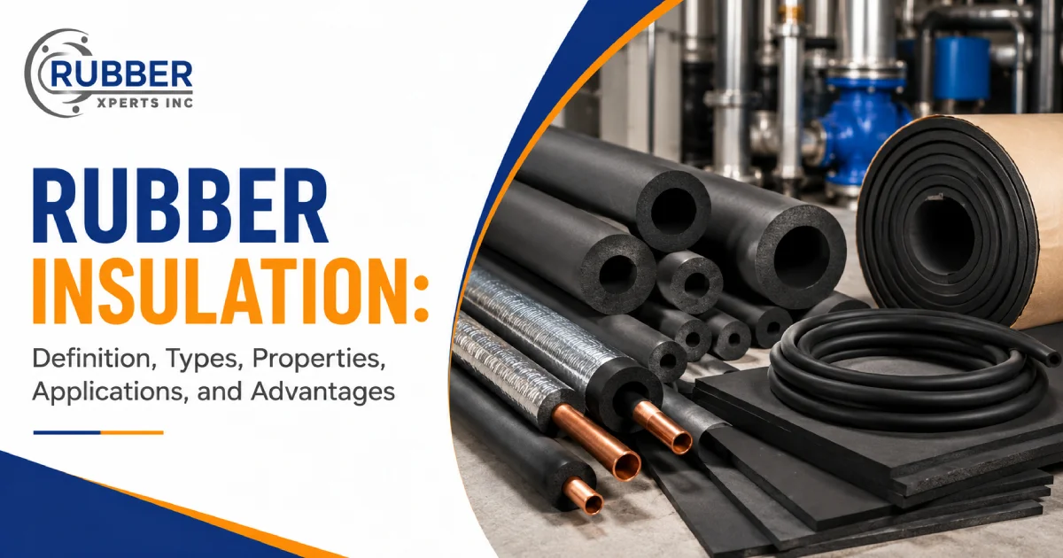 Rubber insulation tubes, sheets, hoses, and insulated components