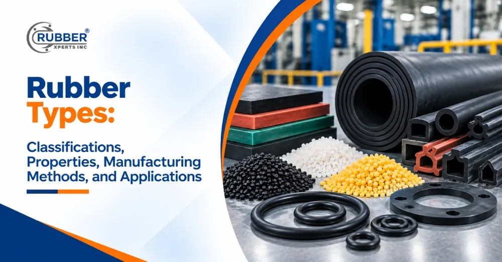 Rubber types, materials, properties, and industrial applications