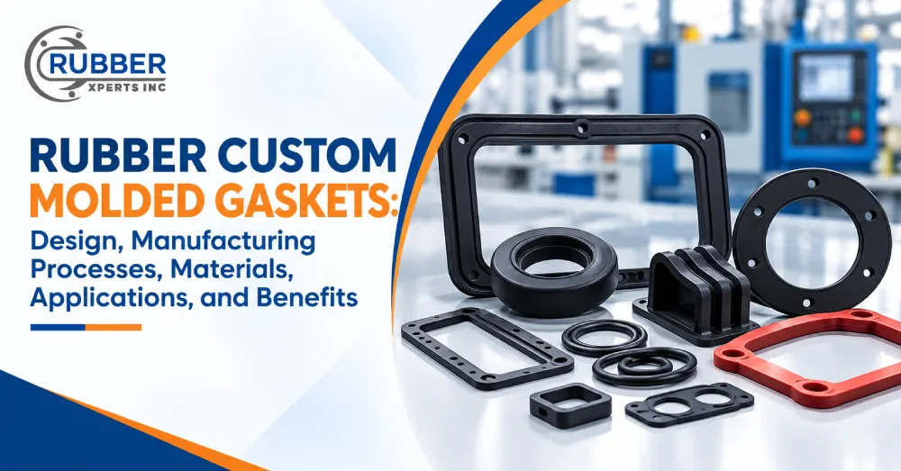 Custom molded rubber gaskets for precision sealing in industrial applications