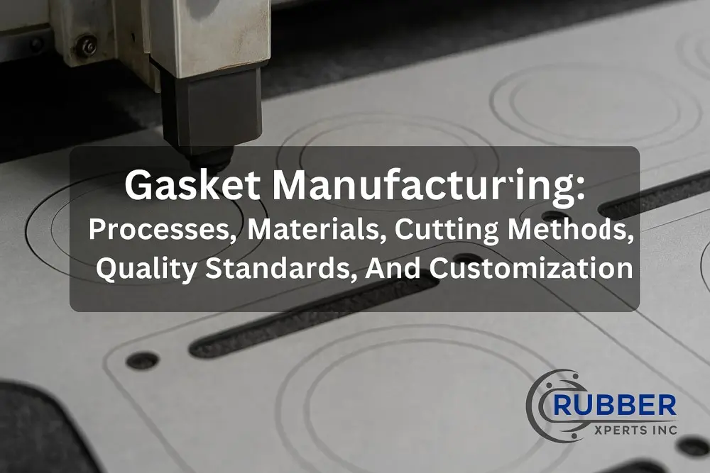 Gasket manufacturing including processes, materials, cutting methods, quality standards, and customization options