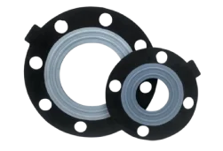 Custom EPDM flange gaskets manufactured in bulk for plumbing and industrial sealing systems