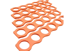 Custom die-cut silicone gasket precision sealing