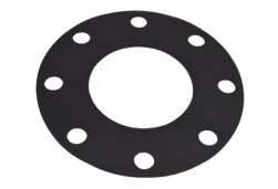 Full face rubber flange gasket for industrial pipe sealing