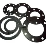 Neoprene flange gasket for durable compression sealing