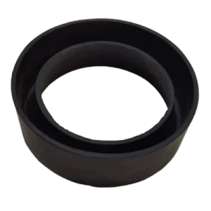 Neoprene toilet gasket for watertight plumbing connections