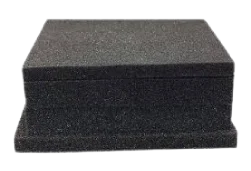 Open cell neoprene foam gasket for cushioning and compression