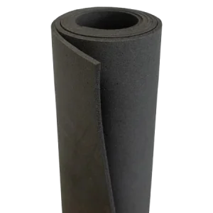 Open cell neoprene foam gasket for cushioning and vibration absorption