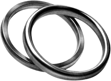 Ring-type flange gasket designed for focused sealing pressure in industrial piping systems