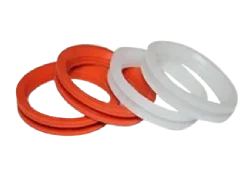 Solid silicone gasket high temperature sealing