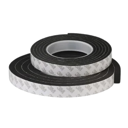 Adhesive backed foam gaskets enabling fast installation and accurate positioning in OEM assemblies