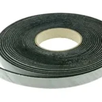 Adhesive backed foam gasket tape for quick installation and enclosure sealing