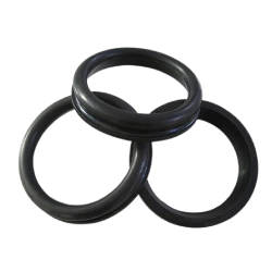 Custom pipe gasket manufactured to exact specifications for specialized piping applications