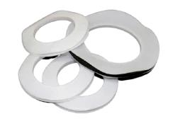 Custom PTFE gaskets delivering chemically inert sealing for aggressive industrial environments