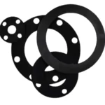 Custom rubber ring gaskets manufactured for accurate fit vibration control and sealing