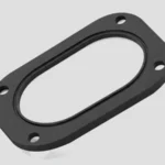 Custom shaped gasket designed for application specific sealing and pressure control