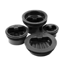 Foam drain gaskets used for gap filling and low load sealing on uneven surfaces