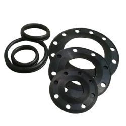 Custom rubber gaskets engineered for flexible compression sealing and vibration absorption in industrial applications
