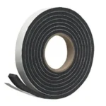 Foam sealing tape used for gap filling insulation and vibration damping in enclosures