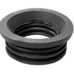 Molded pipe gasket for fluid and gas sealing systems