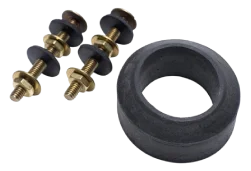 Neoprene drain gaskets delivering balanced sealing with moderate chemical and oil resistance