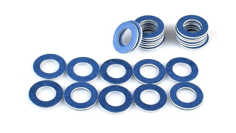 Drain gaskets used to create watertight seals between pipes drains and plumbing fixtures