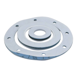 PTFE pipe gasket providing chemical-resistant and food-grade flange sealing