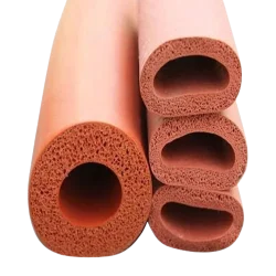 Silicone foam gaskets suitable for extreme temperature sealing in electronics and lighting enclosures