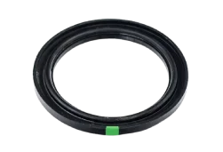 Solid Viton FKM gasket for oil, fuel, and chemical resistant high temperature sealing