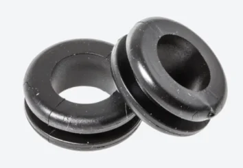 Rubber grommet for cable protection and panel openings