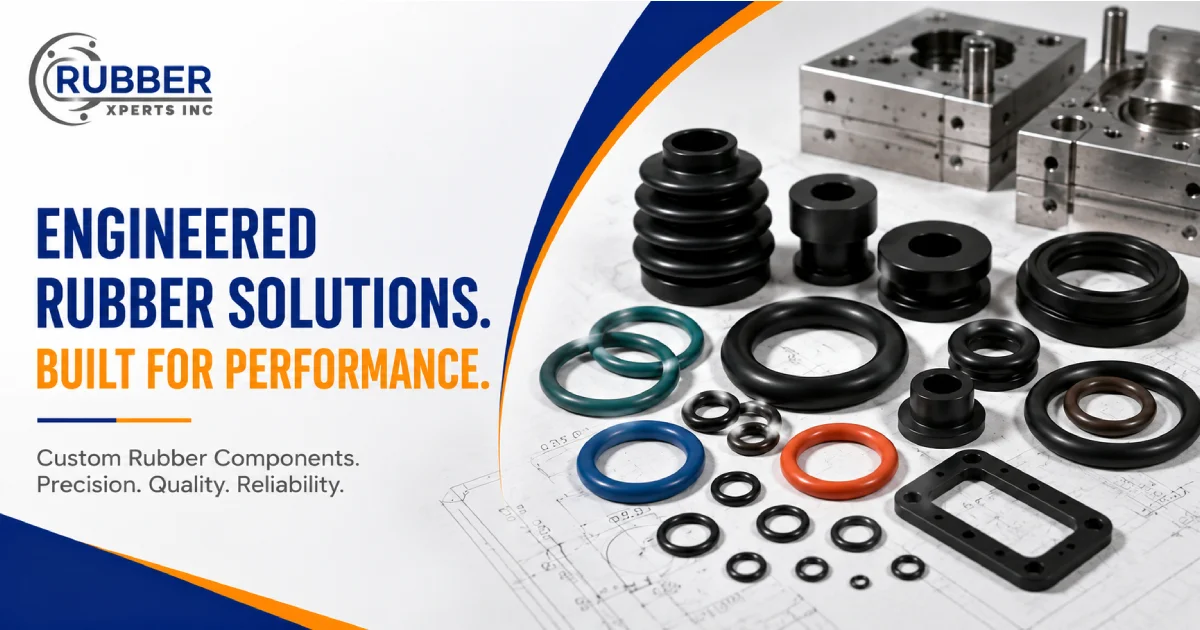 Rubber Xperts blog default image showing industrial rubber sealing products