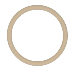 Santoprene O-ring installed for industrial sealing